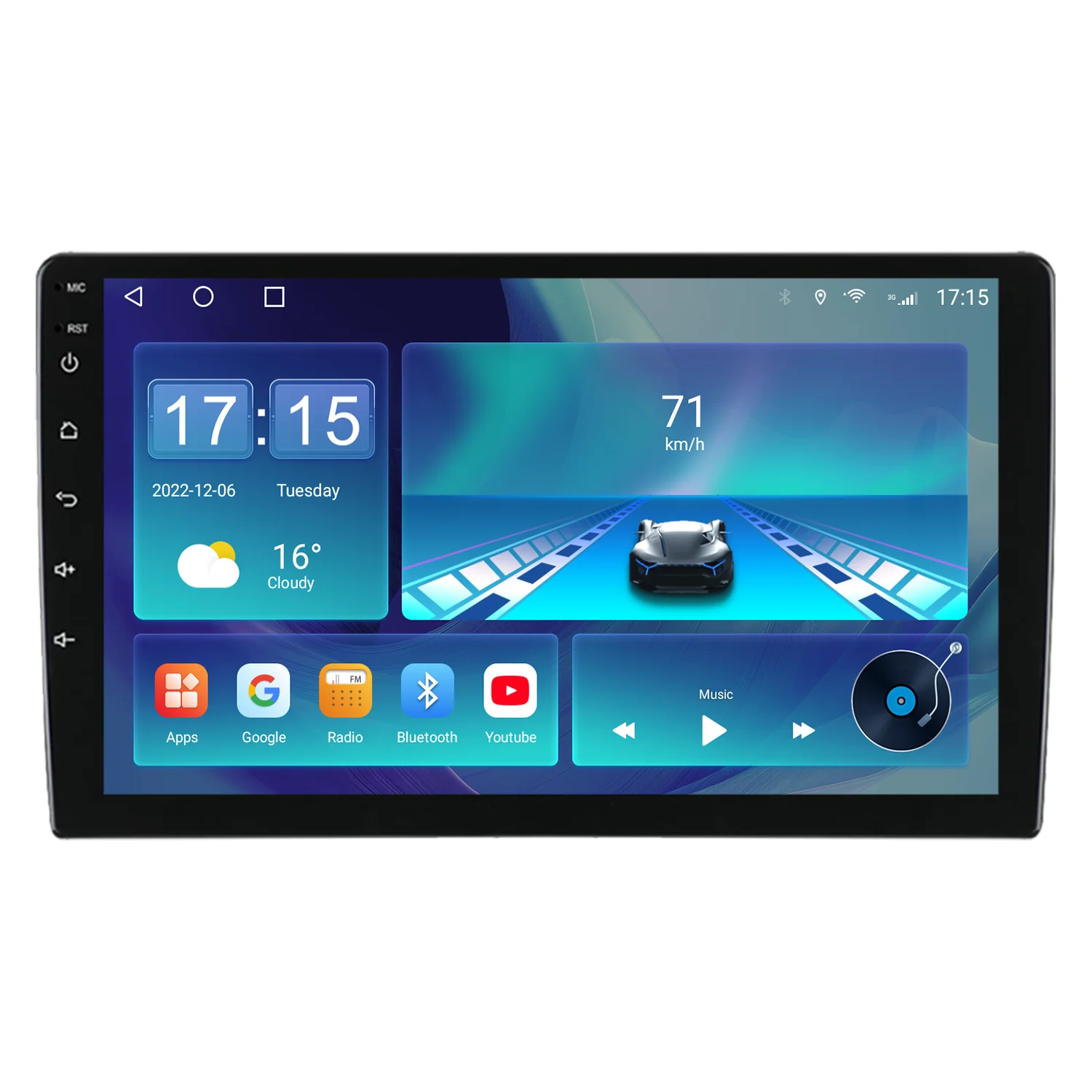 9 Inch TS18 Player Capacitive Touch Screen Stereo Quality Life Multi Language Android 10 Car DVD Player