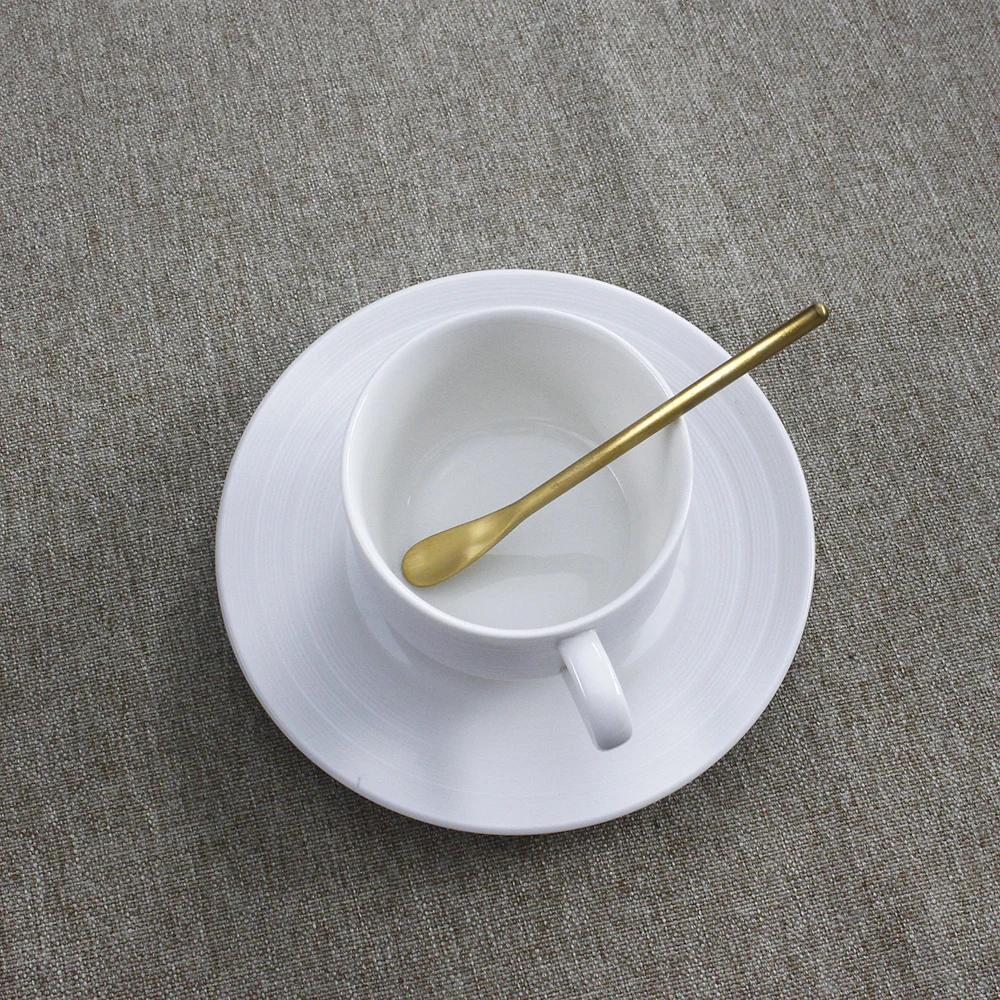 Factory direct sell cucchiaio 18/8 Stainless steel Tea Coffee Spoon