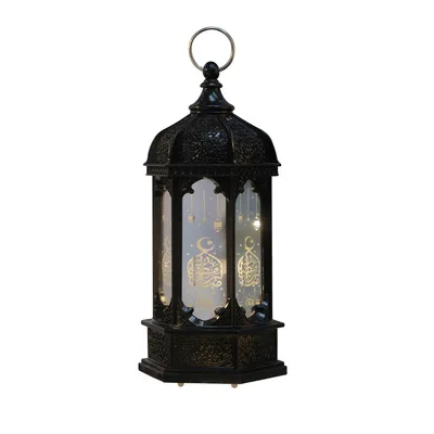 2022 Ramadan Decorations Lamp Eid Mubarak Custom Wind Lamp Crafts Arabian Lantern Holiday Lighting Ramadan Gifts Crafts