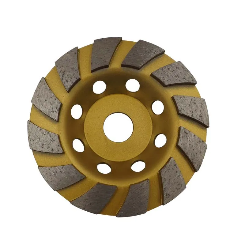 125mm diameter Diamond Grinding Wheel Disc Concrete Grinding Cup Wheel
