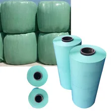 Silage Film Silage Wrap Film LLDPE Round Roll Stretch Wrap Film for Silage Transparent PE Full Variety of Types Soft