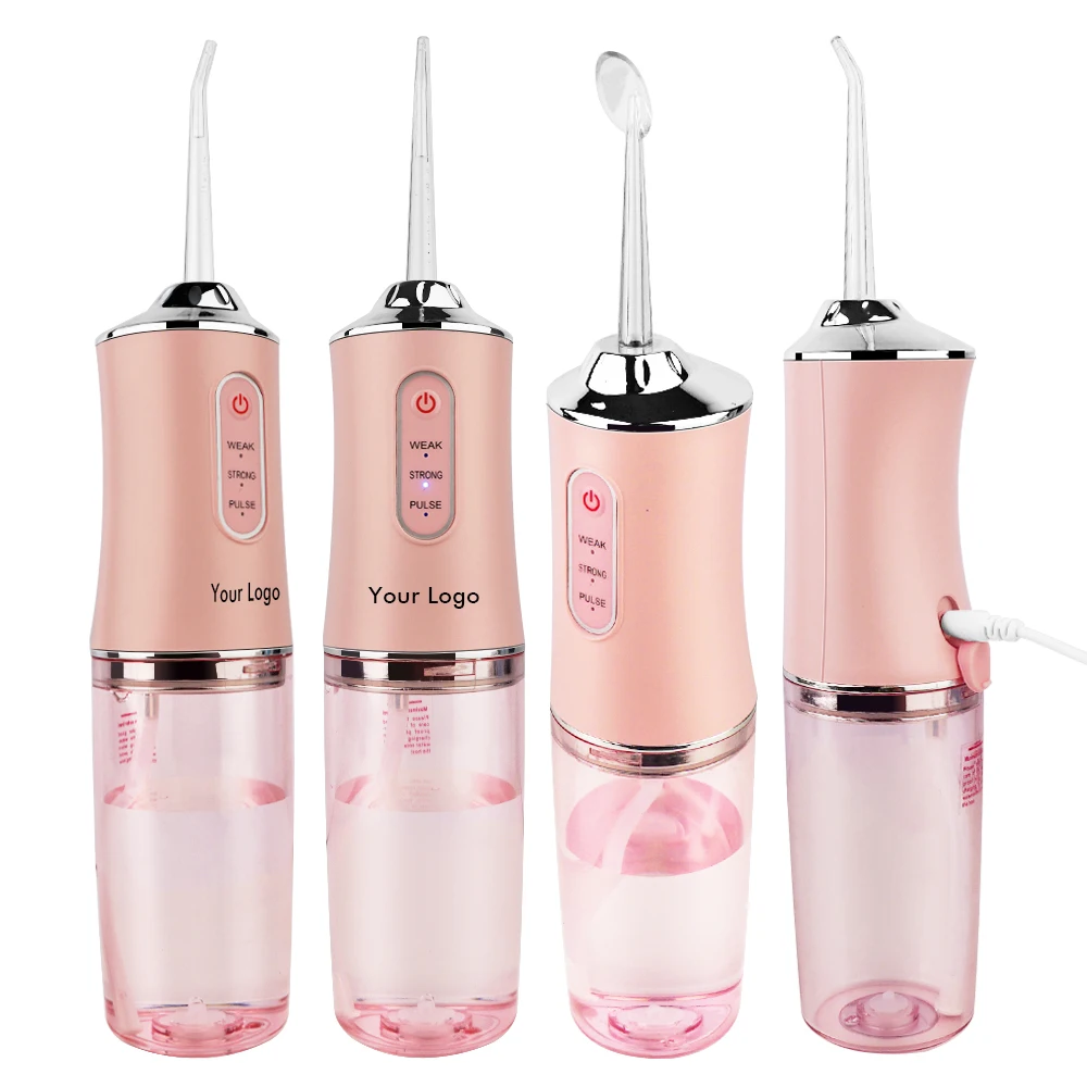 Upgraded Cordless Dental Teeth Irrigator Portable Water Flosser Rechargeable Ipx7 Waterproof Water Irrigator
