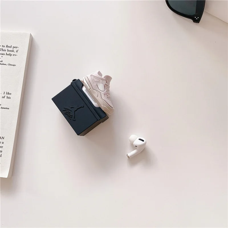 3D Creative Unique sneaker shoebox inspired Compatible Case Cover for Air-pods Gen 3 & Pro/Pro 2