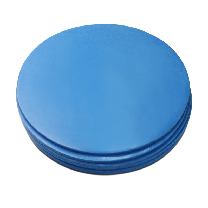 Blue silicone rubber film Zinc alloy products special film temperature-resistant casting film