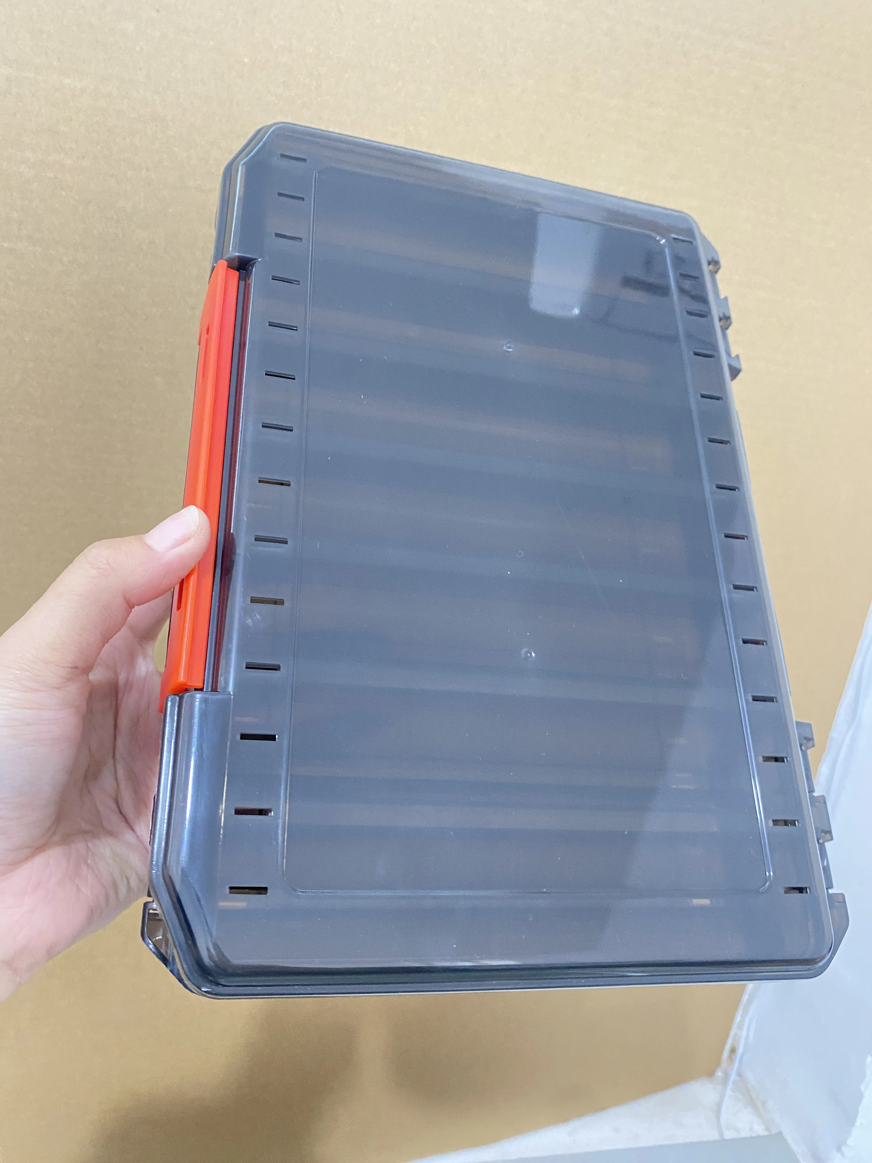 Tackle box Reversible Lure Case High Strength Fishing Tackle Accessory Boxes bait  lure BOX