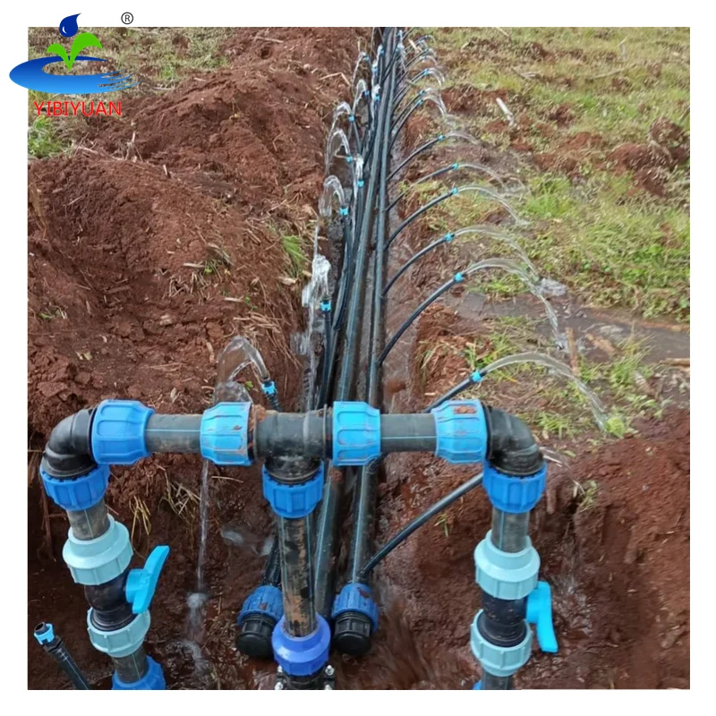 Agricultural pipe fittings drip irrigation system 1ha irrigation drip hose drip lines fittings