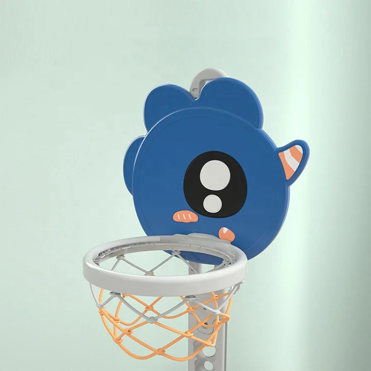 Children plastic removable mini adjustable toddler indoor custom kids mini rack portable baby ring toy stands basketball hoop