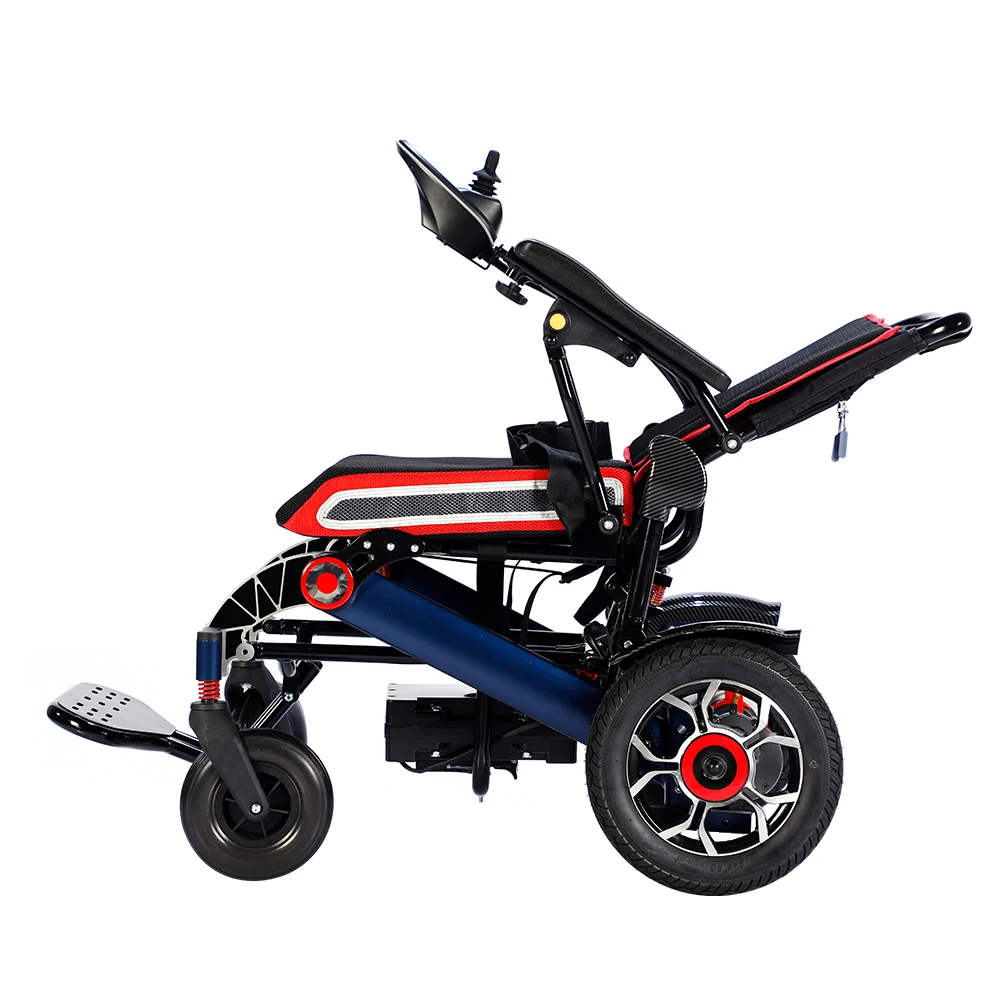Cheap Price Hot Selling Lightweight Electric Wheelchair Motor Wheelchair Power Electric Used for Adults with 6AH ltihium battery