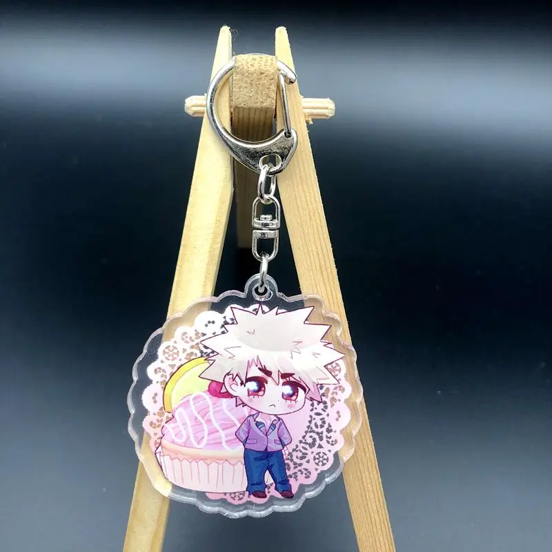 High Quality Factory Custom Acrylic Charm 3D Acrylic Keychain Promotional Gift