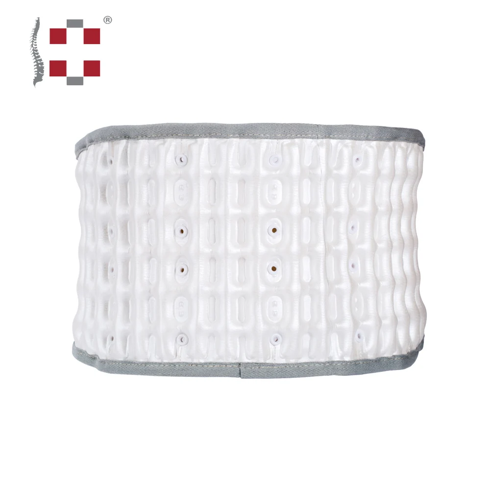 Spinal back expandable air traction lumbar sacral belt for medical