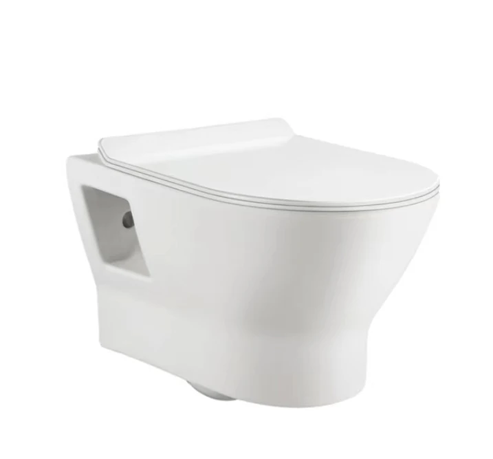 High-quality intelligent automatic electronic toilet directly rushes to the whirlpool wall-mounted integrated toilet to silence