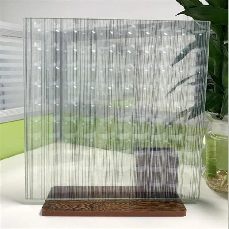  Ламинированное закаленное пуленепробиваемое стекло из проволочной сетки