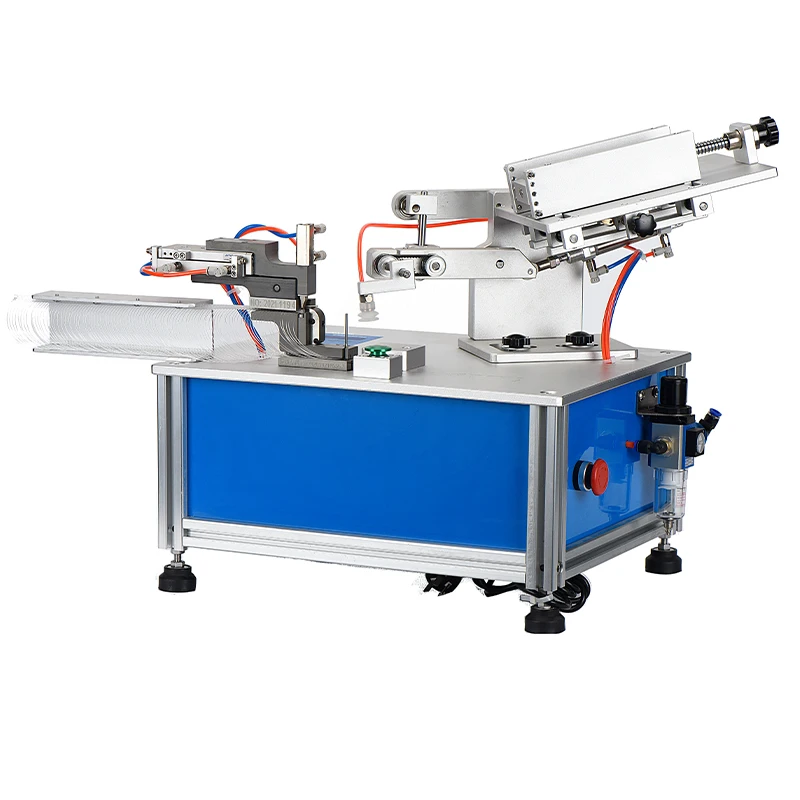 Loop tag pins Feeding Machine for kitchen ware and  garden tools tagging machine for garments