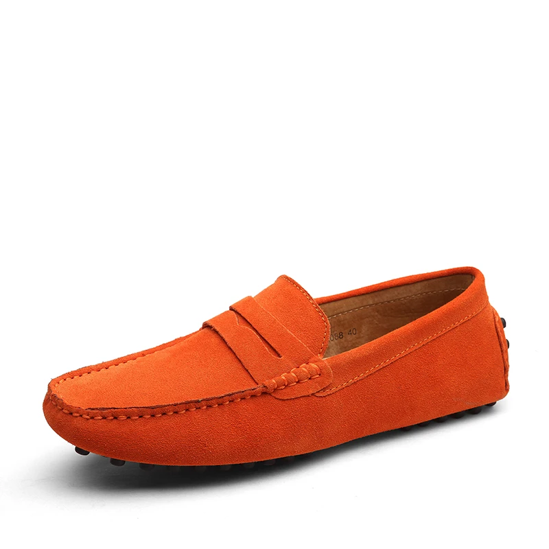 Ziitop 38-49 Wholesale Factory Slip On Spring Peas Shoes Male Classic Flat Leather Loafers
