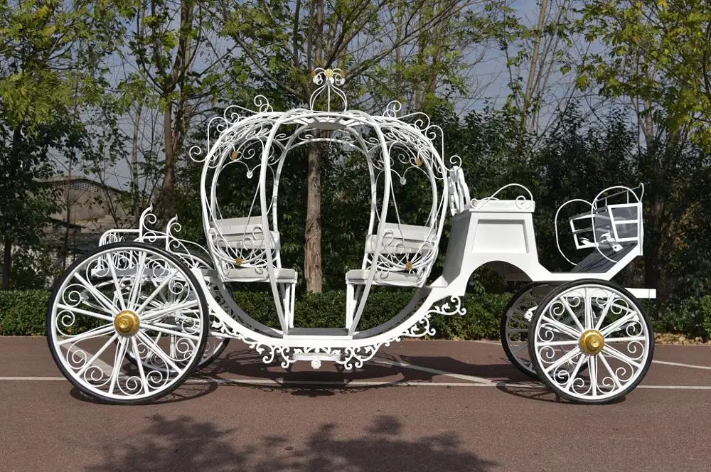 
New design pumpkin cinderella horse carriage for wedding 