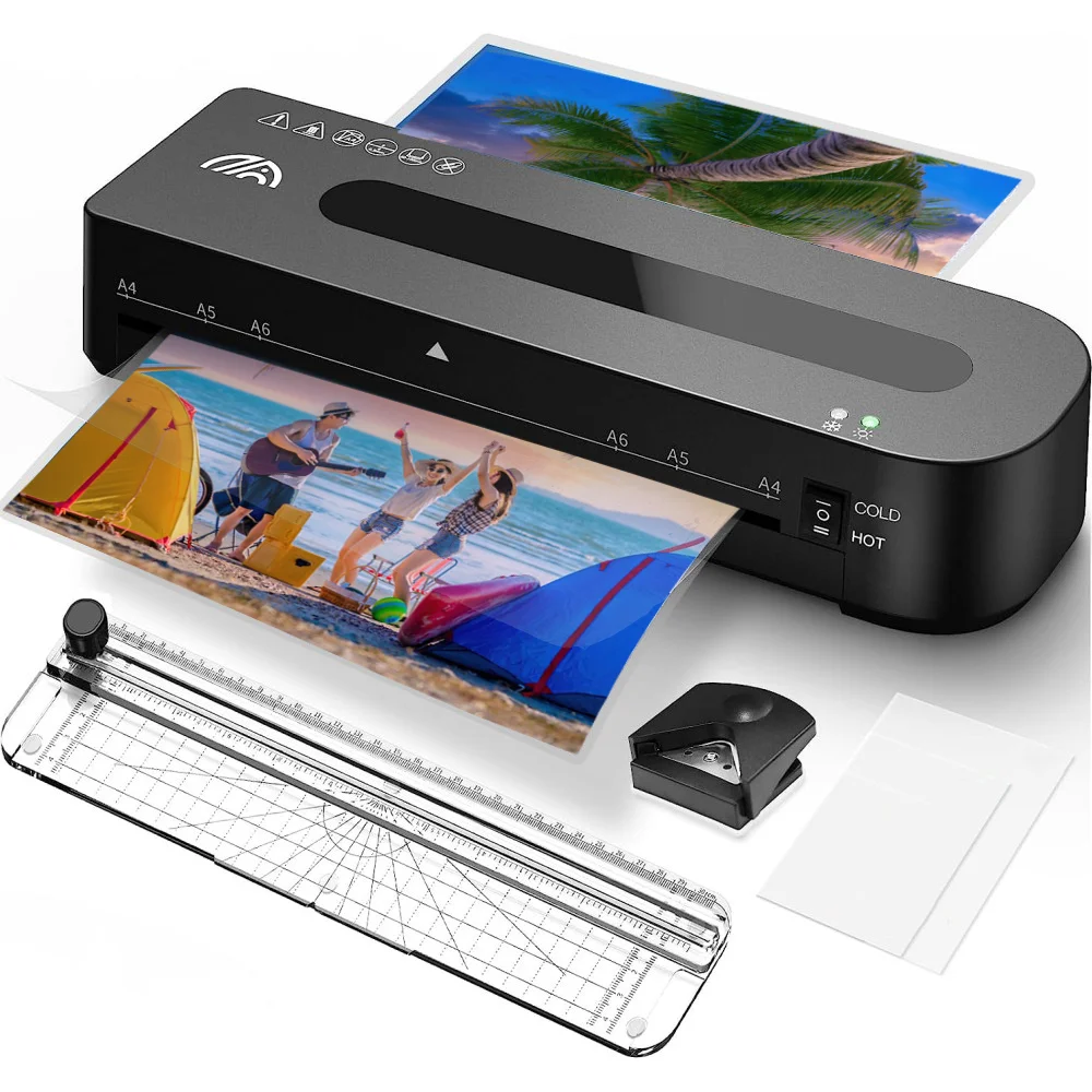 5 в 1 Многофункциональный термохолодный ламинатор