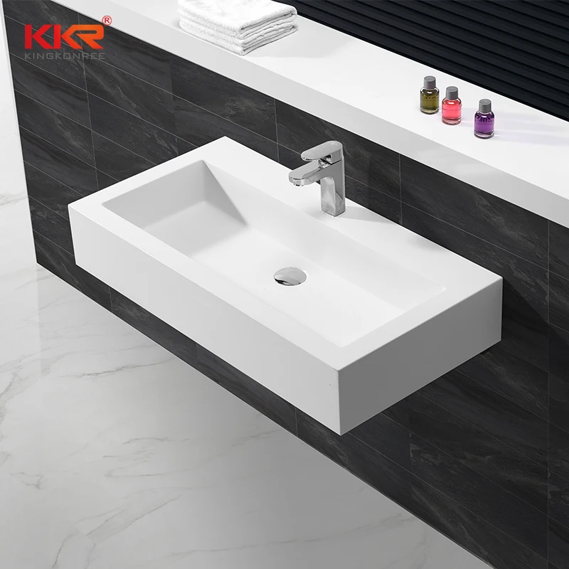 solid surface sanitary italian design bathroom hand wash basin