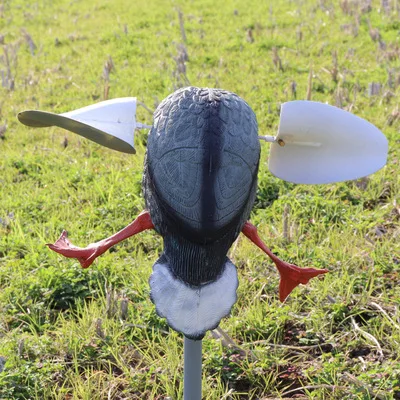 Duck Decoy Motorized Plastic  Hunting Motorized Flying  Duck Bird Decoy for Sare Birds