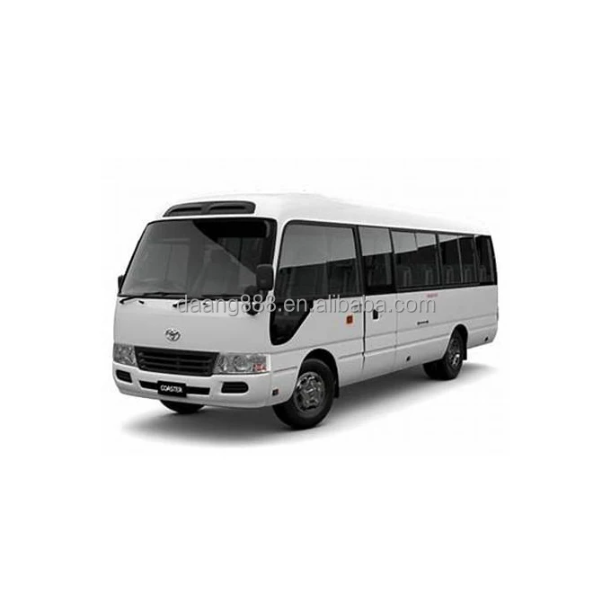 Hot Selling Good Condition gasoline 10-23 Seats luxury Toy-ota Coaster business Bus City Bus Mini Bus For Sale