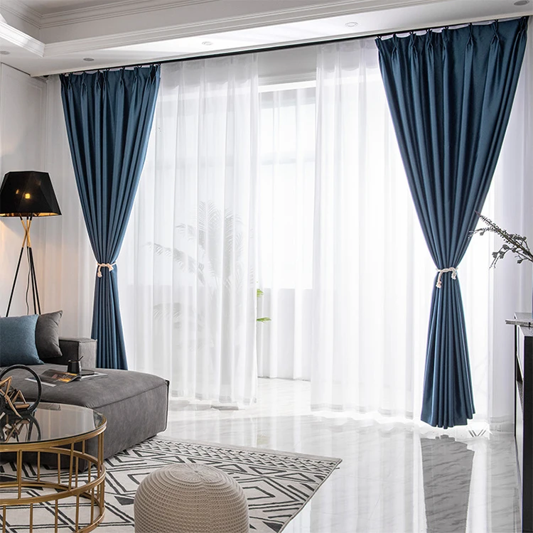 Rideau Rideaux Pour Salon Moderne De Maison Cortinas Para Sala Роскошные плотные шторы
