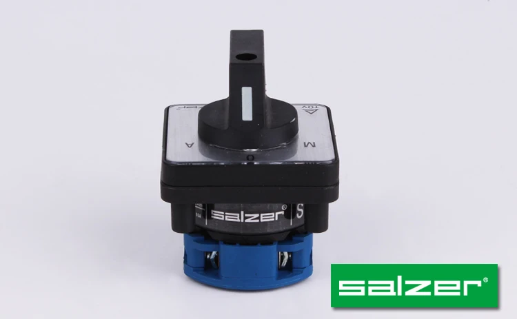 SALZER SA16 16Amp M-O-A 1pole 61025 Manual Change over Switches rotary cam switch selector  (TUV,CE and CB Approved )