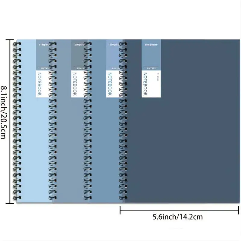 Wholesale Coil a5 notebook Thickened notepads custom logo printed notebook a5