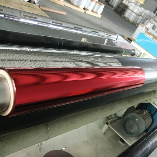 12 micron Silver Colored PET Film VMPET Film for lamination