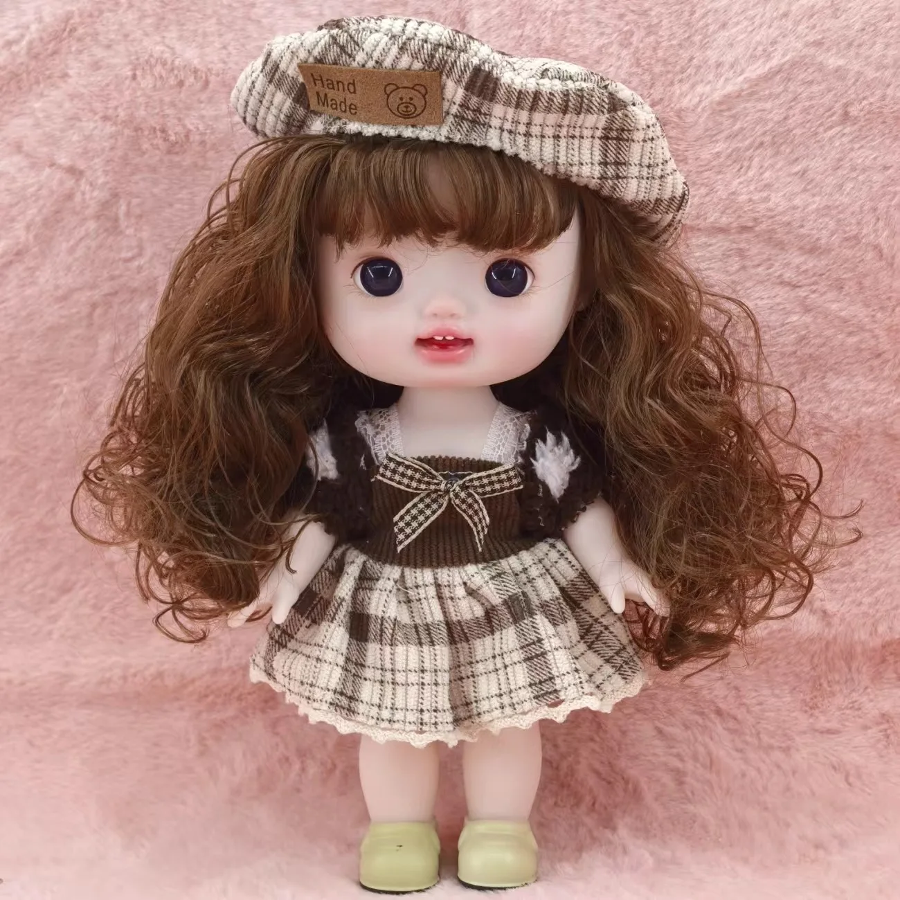Popular Fashion 22cm Mini Cute Ball Joint Toy Little Girl Playing Games Christmas Gift BJD Princess Doll