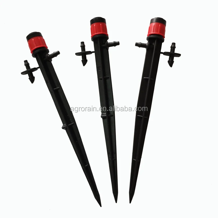 Orchard Adjustable Flow Sprayer with spike Vortexing  Spike Sprinkler for Garden Lawn Irrigation AS0180H 100pcs/pack