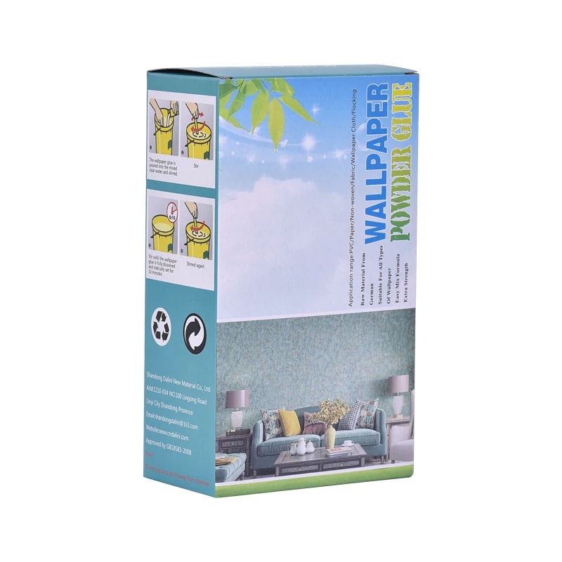 Special glue powder for wallpaper quickly water dissolve wallpaper pasting glue sticky rice