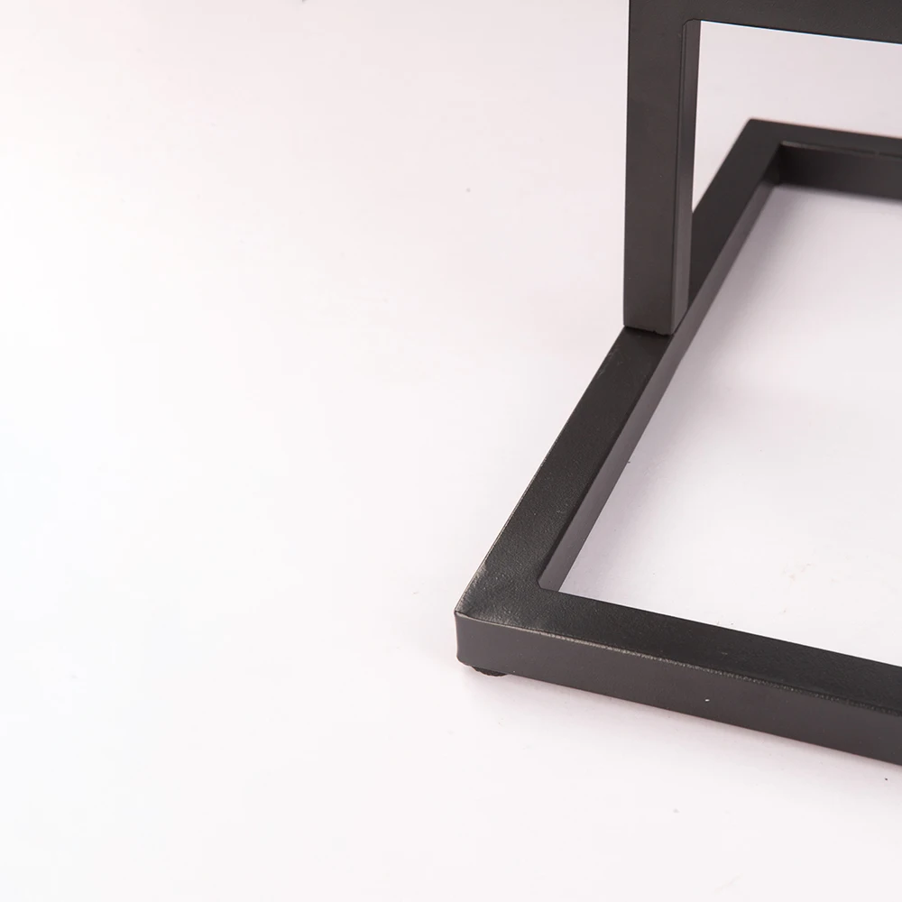 Best sale JC display double side iron poster stand advertising 48*143cm steel banner with hook