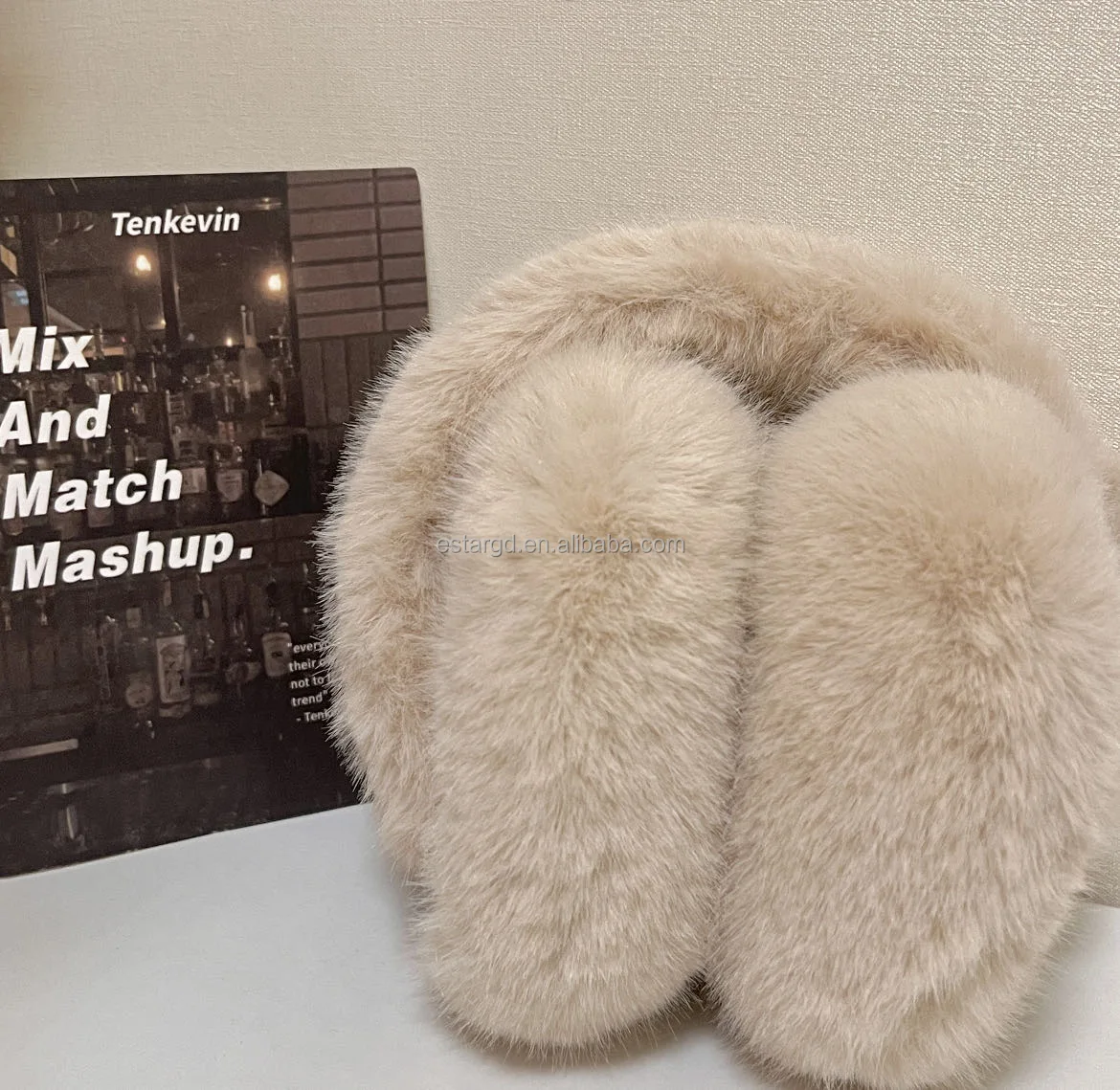 Winter earmuff high-quality  earmuffs Versatile for autumn and winter Enlarge ear bags to thicken imitation rabbit plush