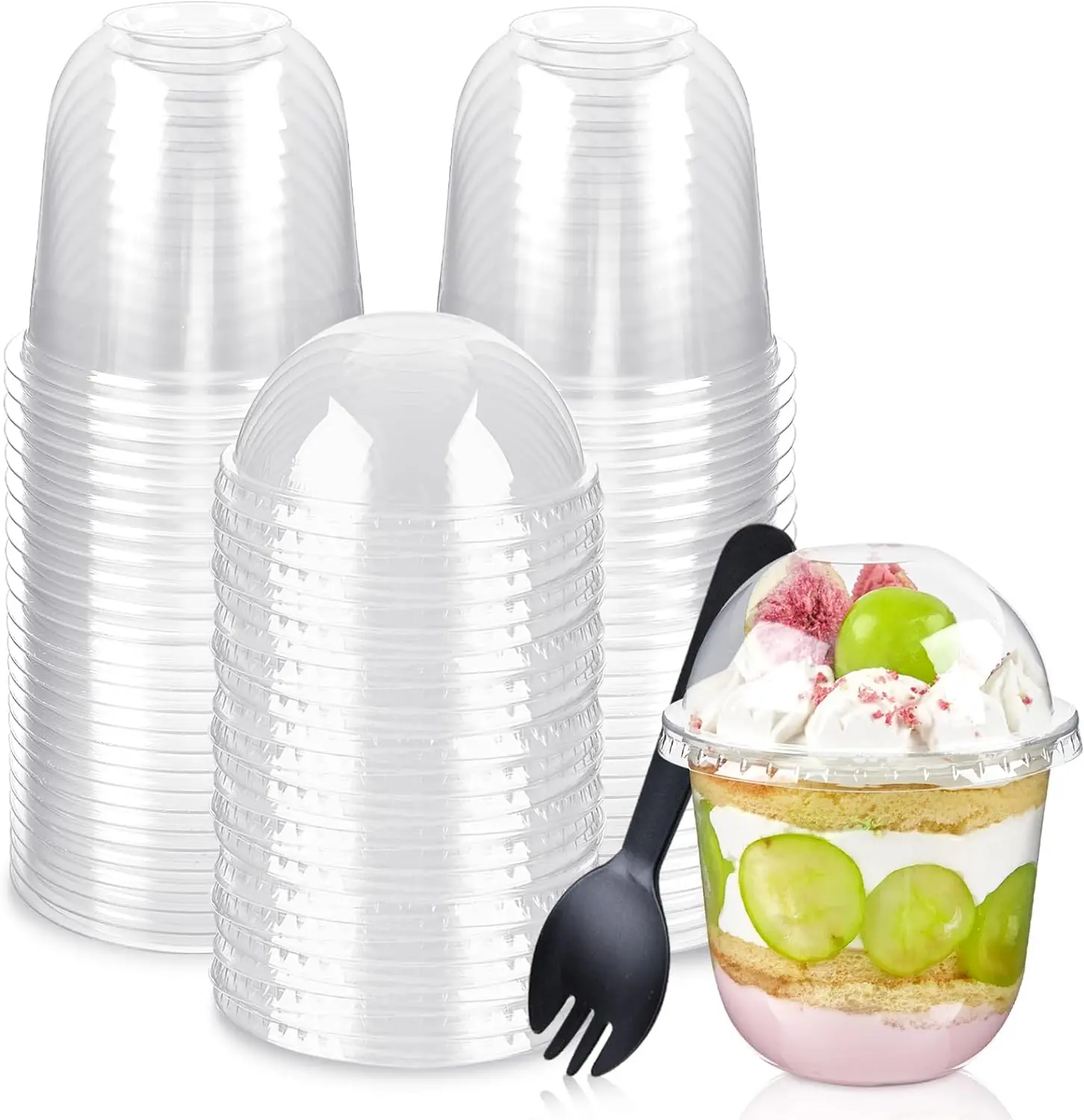 BOYO factory OEM/ODM Customized packaging logo capacity plastik water cups vasos plastic 8 oz de colores for company