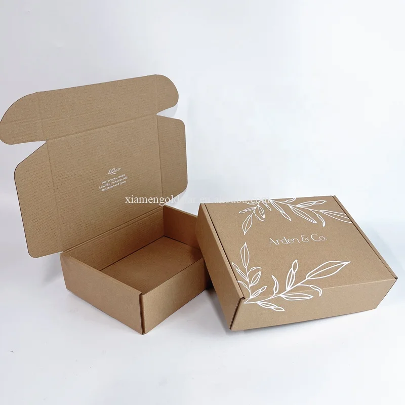 Custom paper express shipping packaging box corrugated mailer box electronics mailing boxes