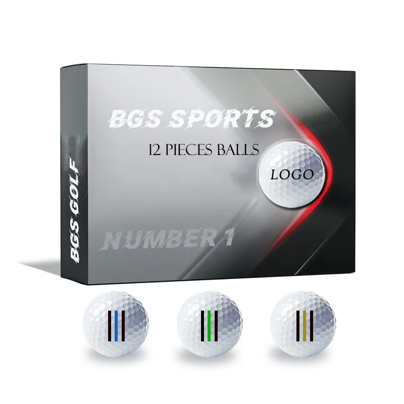 Top Ranking 2 3 4 Layers USGA Standard Soft Urethane Custom Golf Balls Tournament Custom Logo Premium Golf Ball Urethane