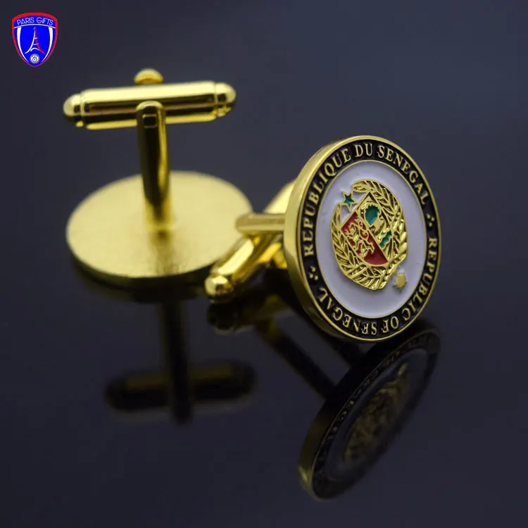 Cuff Links Oem Manufacturer Cheap Customised Car Logo Metal Cufflink Set Stainless Steel cufflinks