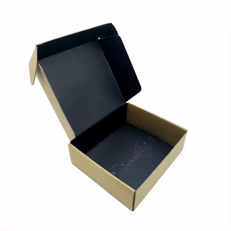 brown shipping box foldable corrugated packaging mailer boxes