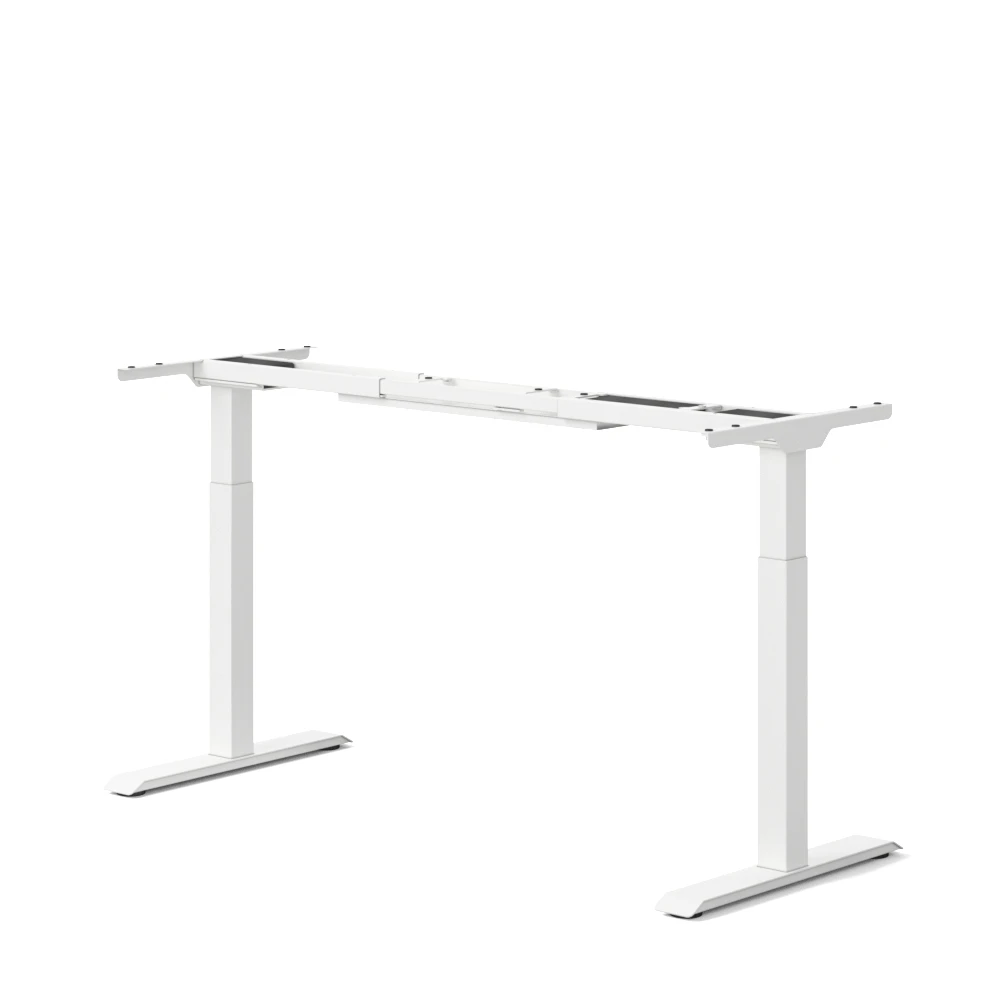 Standing Desk Frame White Black Gray Corner Modern Ergonomic Lift Sit Stand Bamboo Manual Electric Height Adjustable Table Legs