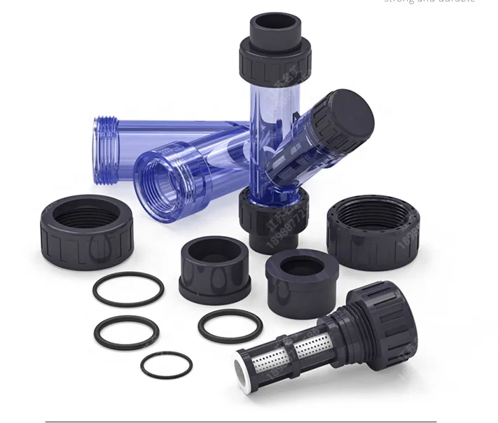 Clear UPVC Valve Clear UPVC Y Strainer