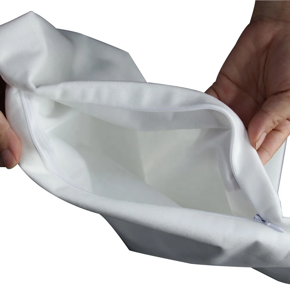 Prosub Sublimated Cushion Cover Diy Custom Printed 40*40CM Flannelette Sublimation Pocket Pillow Case Set