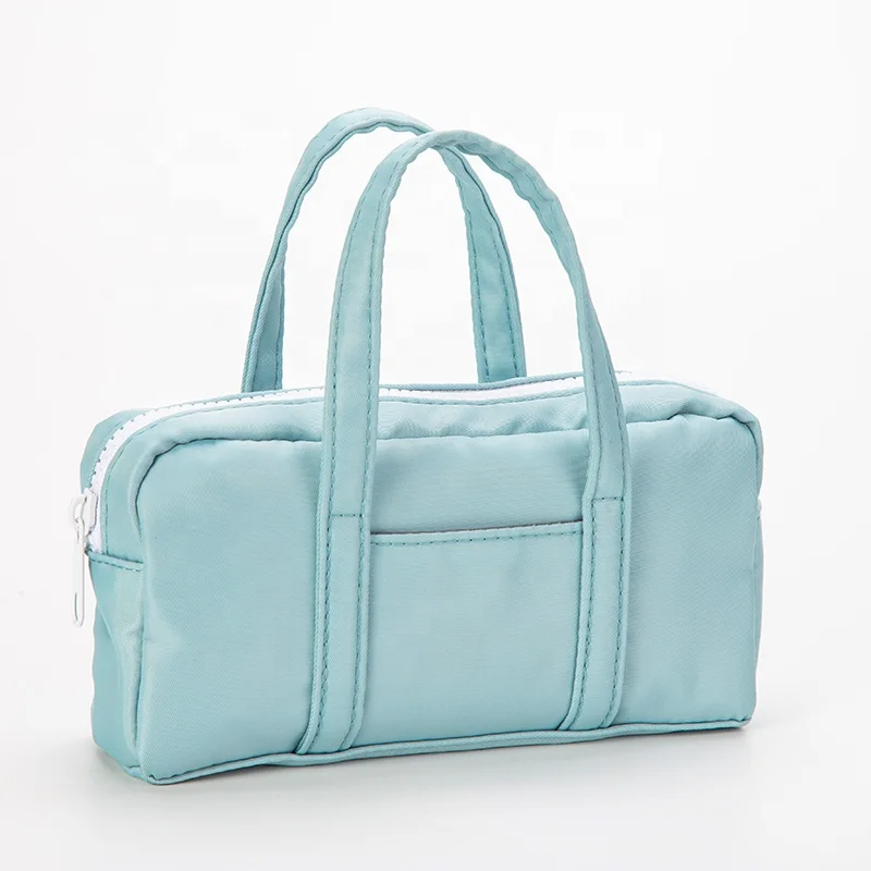 Waterproof Zippered Pen Bag Pencil Case for Marker Pens  Brush Pen Coloring Pencils Multifunctional Cosmetic bag