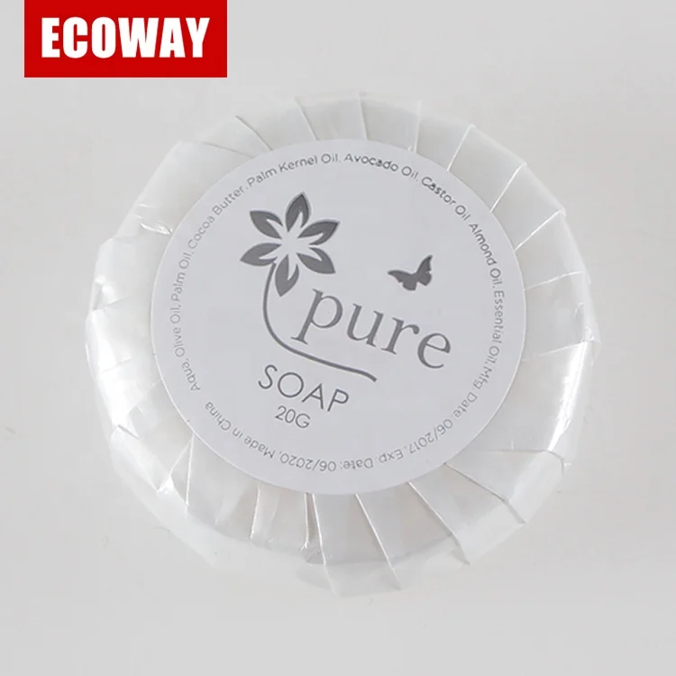 Натуральное туалетное мыло для отелей 20 г маленькое