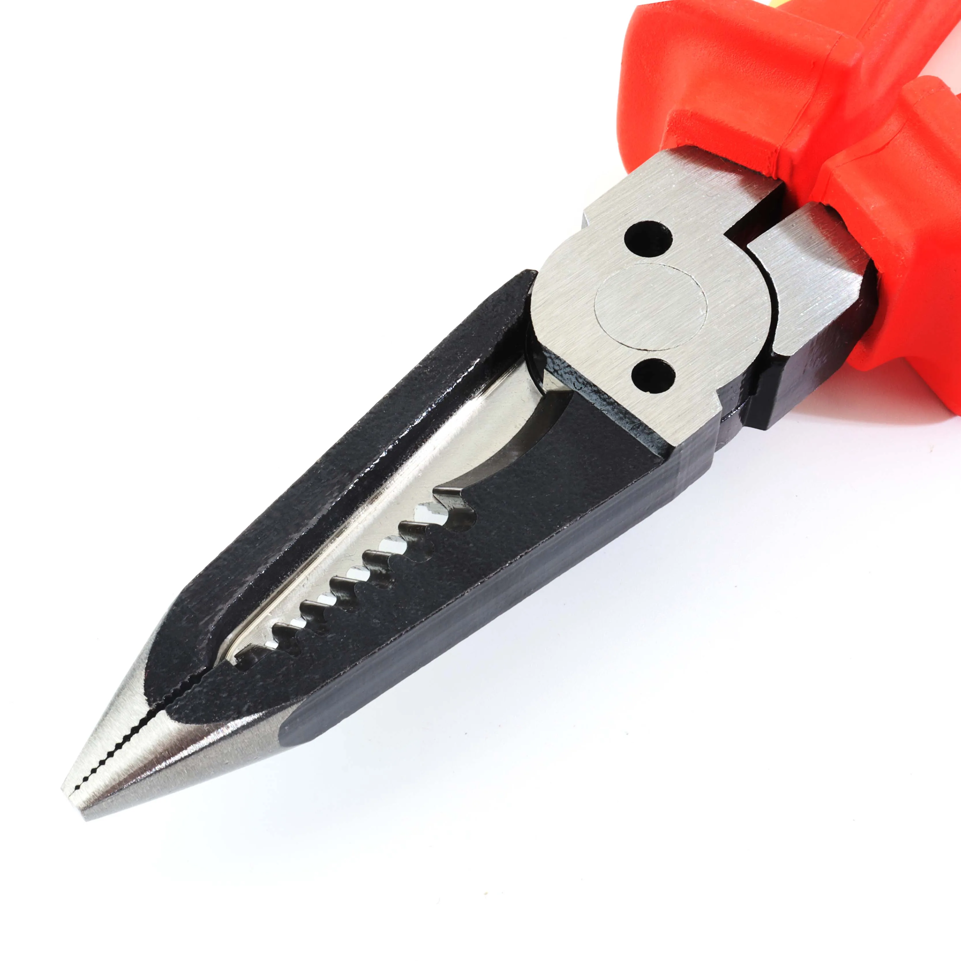 CRV Material Heat Treatment Black Finish Polishing VDE Insulated Wire Stripping Plier Wire Stripper Pliers