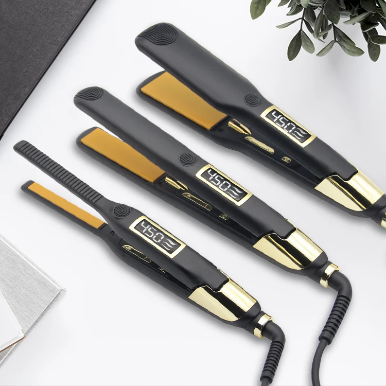 Hot Sale Home Appliances Beauty and Personal Care Appliance Customized Mini Hair Straightener Brushes Electric Fast MCH Heating