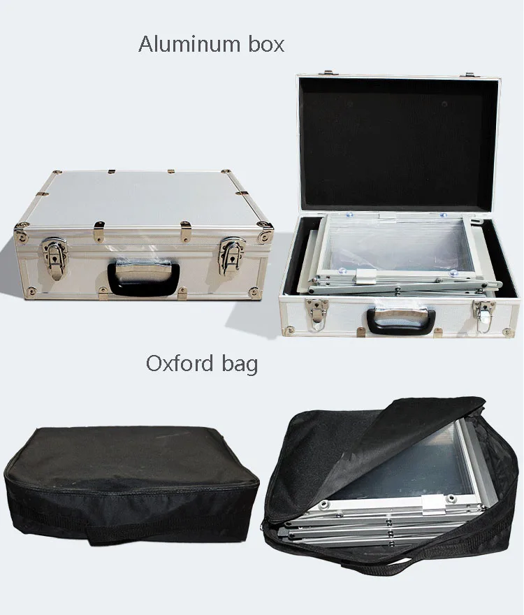 Aluminum Frame A4 Magazine Exhibition  Acrylic Board Display Stand Silver Folding Catalog Brochure Holder Stand For Promotion