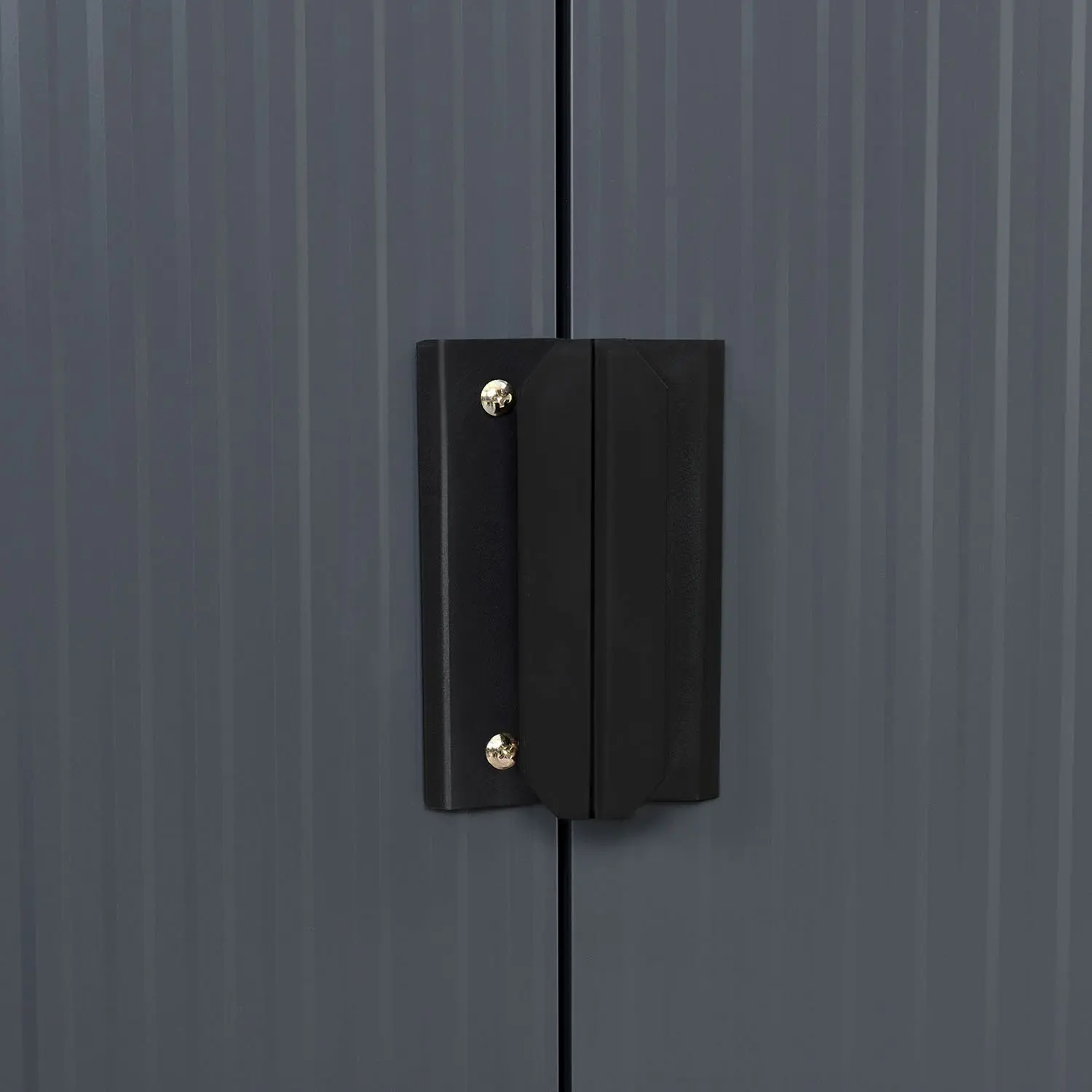 Hot sale Shed Garden Tool Waterproof Outdoor Storage Box Grey Style  Metal Shed Galvanized Steel New Customized Size outdoorshed