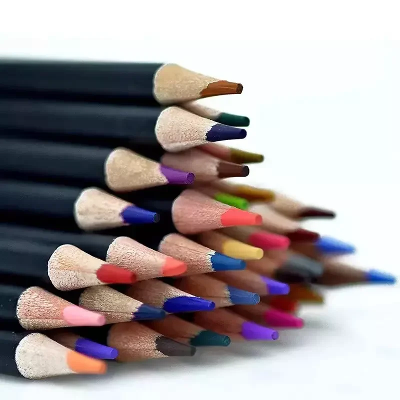 Professional high class classical Wholesale customized drawing sketch multiple color 145 pieces of oily drawing colour set
