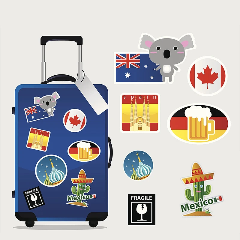 Customized hot sell retail water transfer durable gold cartoon sticker