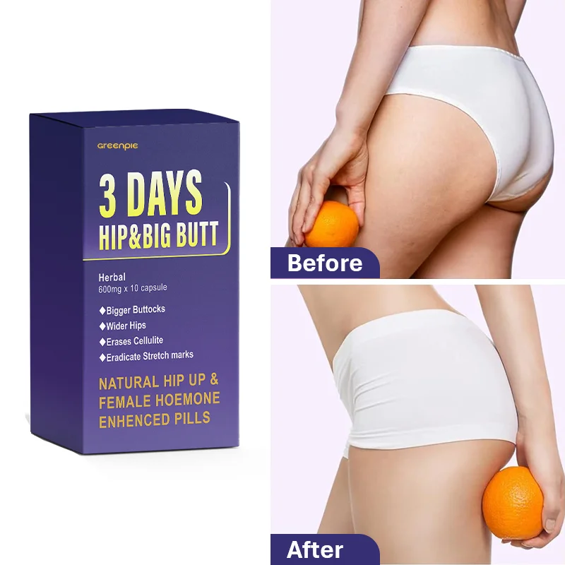 Greenpie  Private Label  ODM OEM Plump Hip Big Butt Firming Supplement Buttock Tea Herbal Plump Hips Tea