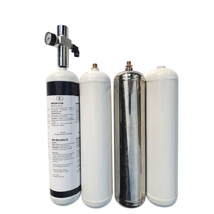 Baro OEM 0.95L CO2 Cartridge Beer Machine CO2 Added 580g He Ar Cylinder 0.95L CO2 Gas Cylinder